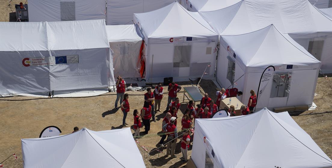España moviliza su hospital de campaña y equipo médico de emergencias humanitarias por el terremoto en Turquía, Siria, Líbano e